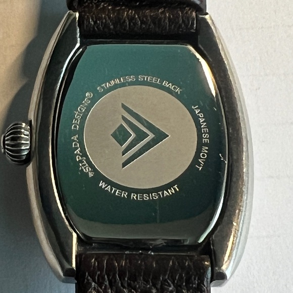 Silpada Leather and Silver Wrap Watch T1896 - Picture 3 of 6